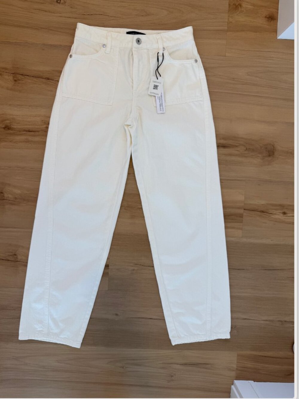 NWT -Santuary Women’s District Column Ankle Barrel Jeans - Size 24